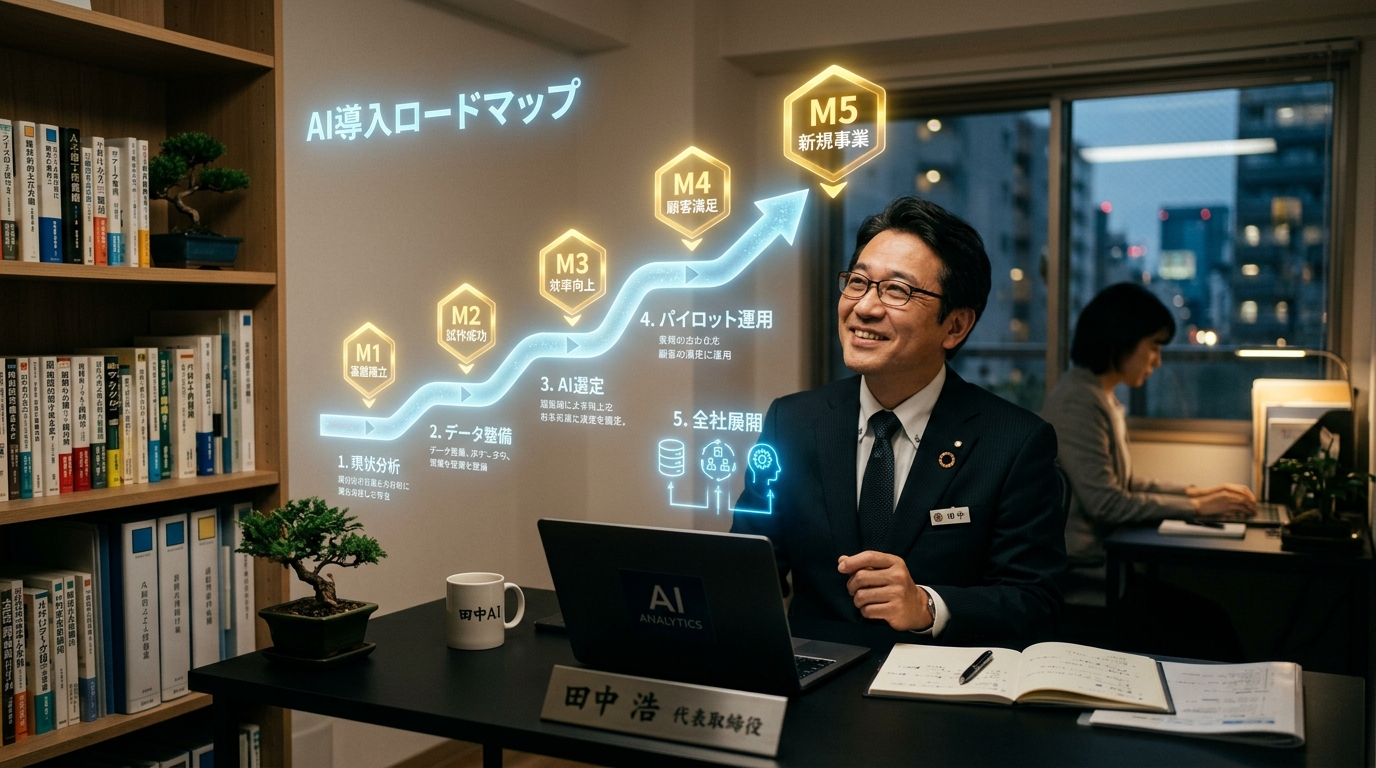 中小企業のAI導入シナリオ